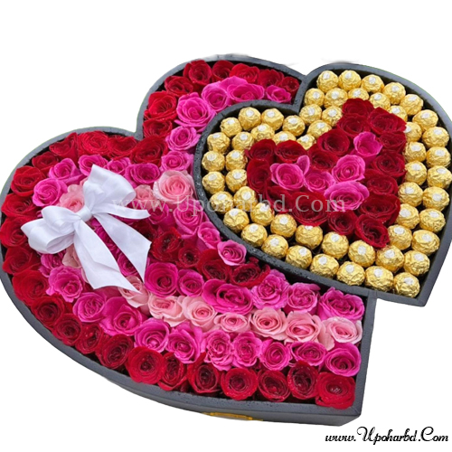 Stunning Double Heart Box